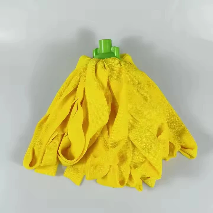Free Sample 250g Yellow Loop End Mop Polyester Polyamide Refill